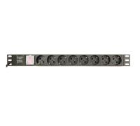 REGLETA GEMBIRD 8 TOMAS PARA ARMARIO RACK DE 19" C14