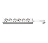 Goobay 51079 regleta enchufe/regleta de enchufes múltiples con 6 toma