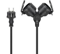 Regleta Goobay 65434 2 Tomas Exterior IP44 5 m Resistente Humedad