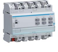 Regleta Hager TXA306 1 Toma Gris IP20 0-45 °C