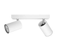 Regleta Kosipo (11 W, L x An x Al: 7 x 24 x 9,2 cm, Blanco, Blanco, GU10, 2 ud.)