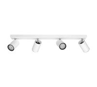 Regleta Kosipo (22 W, L x An x Al: 7 x 62,8 x 9,2 cm, Blanco, Blanco, GU10, 4 ud.)