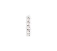 Regleta lanberg 5 tomas schuko blanca 1.5m