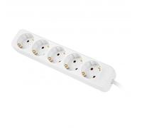 Lanberg Regleta 5 tomas Schuko Blanca 1,5 m