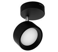 Regleta LED Bracia (5,5 W, L x An x Al: 9 x 9 x 12,5 cm, Negro, Blanco cálido, 1 ud.)