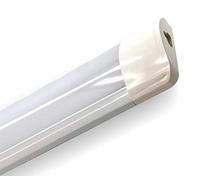 Regleta LED ultra fina 60cm 20W Pantalla extraplana de 25mm con conexión Lateral serie Scorp LED incluido, luz cálida 2700ºK, con Chip LED OSRAM