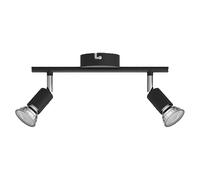 Regleta Limbali (100 W, L x An x Al: 8 x 32,4 x 13 cm, Negro, GU10, 2 ud.)