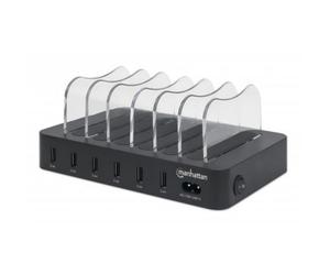 Regleta Manhattan Estación de carga 6 Puertos USB-A Smart IC Protección LED