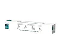 Regleta Meranti (140 W, L x An x Al: 8 x 67,4 x 15 cm, Blanco, GU10, 4 ud.)