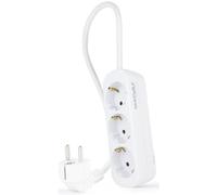 Regleta Nanocable 10.38.0003-NS 3 Tomas Protección Infantil Resistente