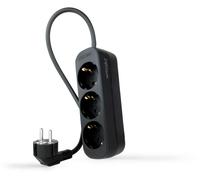 Regleta Nanocable 3 Tomas 1.4 M Negro