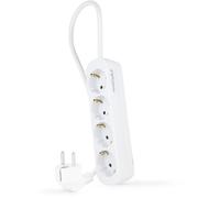 Regleta NanoCable 4 Tomas 1.4 M Blanco