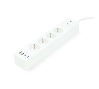 Nedis SmartLife Power Strip Wi-Fi | Hybrid (CEE 7/7) / USB A/USB-C™ | 16 A | 3680 W | 2.00 m | 0-55 °C |