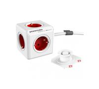 Allocacoc POWERCUBE EXTENDED, rojo