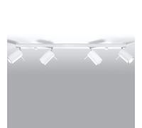 Regleta Ring 4 focos orientables con envío gratis Blanco