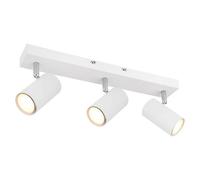 Regleta Robby (35 W, L x An x Al: 41 x 6 x 12 cm, Blanco, GU10, 3 ud.)