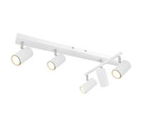 Regleta Robby (35 W, L x An x Al: 70 x 35 x 17 cm, Blanco, GU10, 5 ud.)