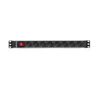 Regleta salicru para rack 19pulgadas sps pdu 8 tomas shuko interruptor