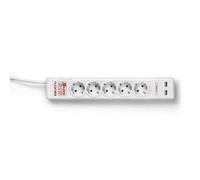 Regleta Salicru SPS SAFE 5+: 5 Tomas Schuko y 2 USB, Protección Avanzada