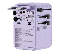 Regleta Verbatim 30193 14 Tomas 2 USB-A 2 USB-C GaN III con Cable Retráctil y Protección