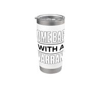 Regresa con una orden divertida entusiastas de la ley Vaso térmico de acero inoxidable de doble pared