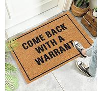 Regresa con Una Orden Judicial Discurso Estadounidense Alfombras Lavable A Máquina Alfombra Atrapapolvo Impermeable Tapete Entrada para Perro Entradas Pasillo 40 X 60Cm