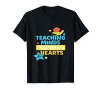 Regreso a Clases, enseñando Mentes Inspiradoras de Corazones, Profesor Ap Camiseta