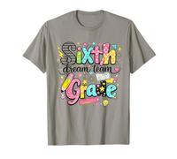 Regreso a Clases Sexto Grado Dream Team Maestro Estudiante Camiseta