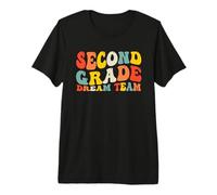 Regreso a la Escuela 2do Grado Dream Team Maestro Niño Segundo Grado Camiseta Premium