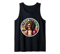 Regreso a la escuela American Water Spaniel Perro Niños Niñas Niños Camiseta sin Mangas