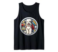 Regreso a la escuela Antiguo Perro Pastor Inglés Niños Niña Dueño Niños Camiseta sin Mangas