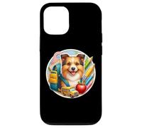 Regreso a la escuela Australian Terrier Dog Boy Niñas Estudiante Niños Carcasa para iPhone 12/12 Pro
