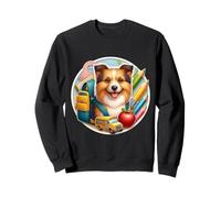 Regreso a la escuela Australian Terrier Dog Boy Niñas Estudiante Niños Sudadera