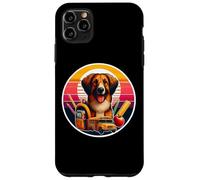 Regreso a la escuela Berger Picard Perro Niño Niña Dueño Estudiante Niños Carcasa para iPhone 11 Pro Max