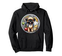 Regreso a la escuela Bruselas Griffon Dog Niños Niñas Dueño Estudiante Sudadera con Capucha
