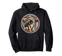 Regreso a la escuela chino Shar-Pei Dog Boys Girls Dueño Estudiante Sudadera con Capucha