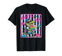 Regreso a la Escuela Cocodrilo Adivina quién ha Vuelto Camiseta gráfica económica