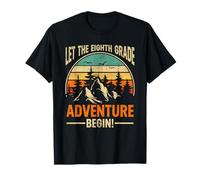 Regreso a la Escuela Deja Que la Aventura de Octavo Grado comience niños Camiseta