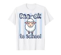 Regreso a la Escuela, Divertido Profesor de Juego de Palabras de ovejas, Primer día de Clases Camiseta