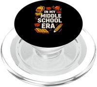 Regreso a la escuela en la era de mi escuela secundaria lindo primer día para mujer PopSockets PopGrip para MagSafe