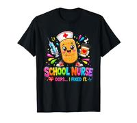 Regreso a la Escuela Enfermera Oops Lo arreglé Camiseta