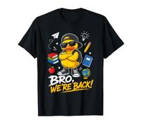 Regreso a la Escuela Funny Bro were Back Camiseta