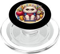 Regreso a la escuela Gato persa Niños Niñas Estudiante Niños Dueño PopSockets PopGrip para MagSafe