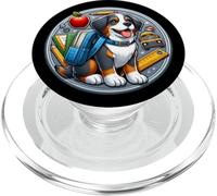 Regreso a la escuela Gran perro de montaña suizo Niño Niñas Dueño Niños PopSockets PopGrip para MagSafe