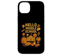 Regreso a la escuela Hello Middle School Cute Womens First Day Carcasa para iPhone 14 Plus