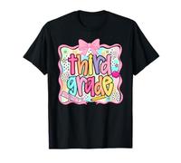 Regreso a la Escuela Hola Equipo de Tercer Grado Niño Niña de Tercer Grado Camiseta