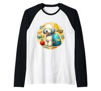Regreso a la escuela Komondor Dog Boys Girls Student Kids Owner Camiseta Manga Raglan
