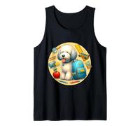 Regreso a la escuela Komondor Dog Boys Girls Student Kids Owner Camiseta sin Mangas