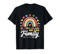 Regreso a la escuela maestro amor en esta clase Somos familia Camiseta