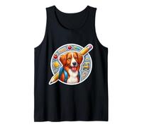 Regreso a la escuela Nova Scotia Duck Tolling Retriever Dog Kids Camiseta sin Mangas